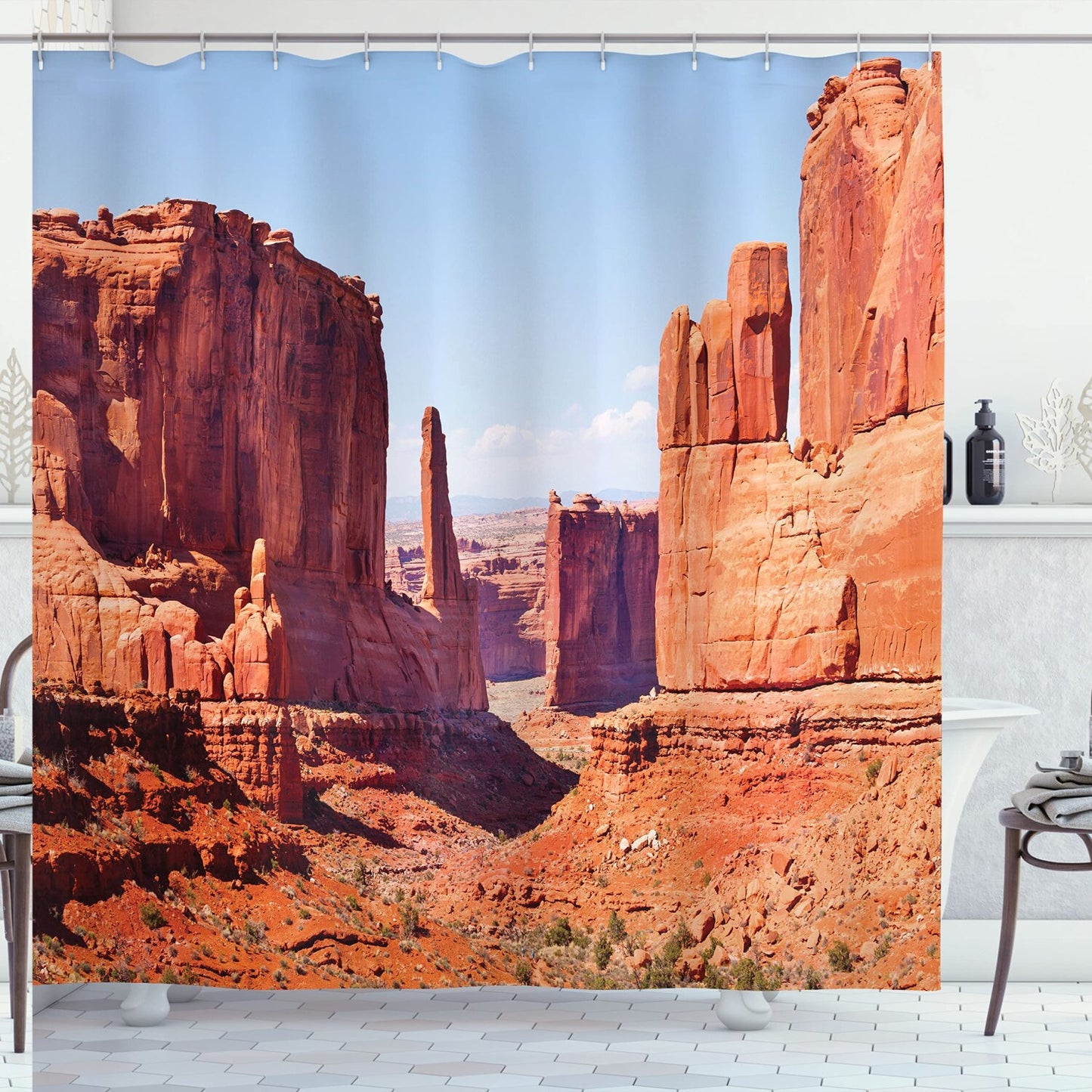 National Parks Shower Curtain 69x75 Arizona Desert