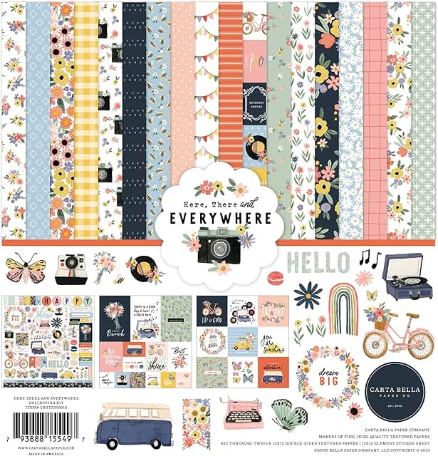 Here, There and Everywhere 12x12 Collection Kit
