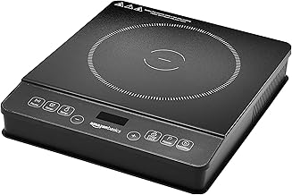 Portable 1800W Electric Induction Cooktop with Child Lock