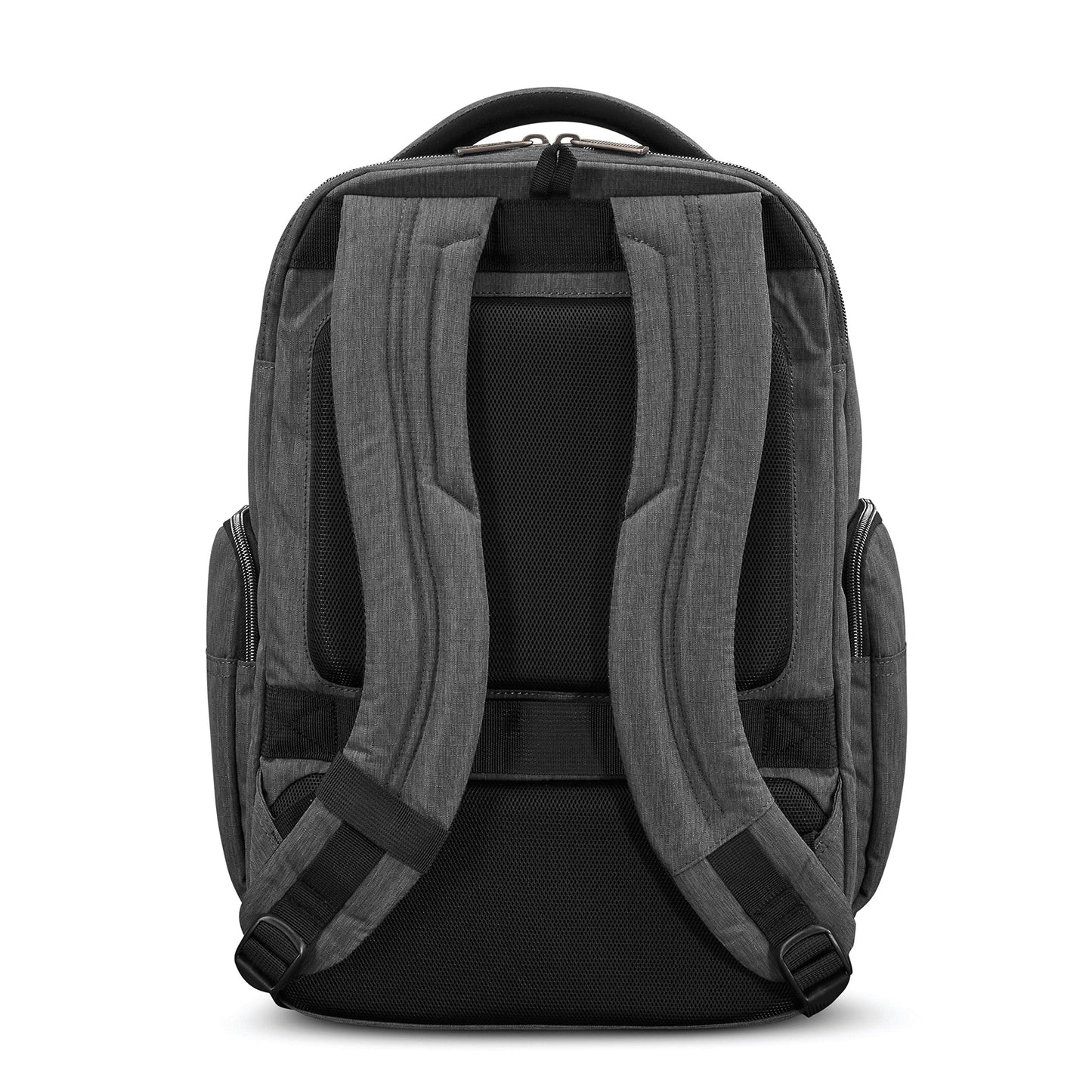 Modern Utility Double Shot Laptop Backpack, Charcoal Heather, One Size