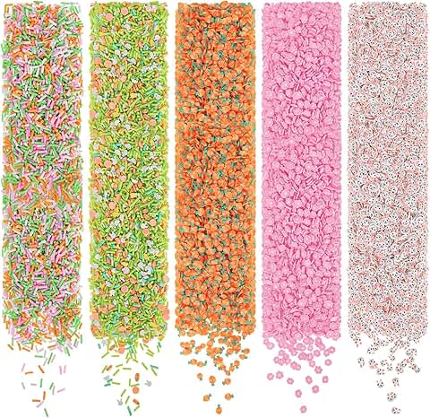250g Easter Fake Chocolate Candy Sprinkles for Crafts