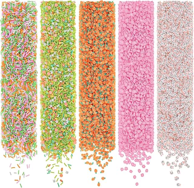 250g Easter Fake Chocolate Candy Sprinkles for Crafts