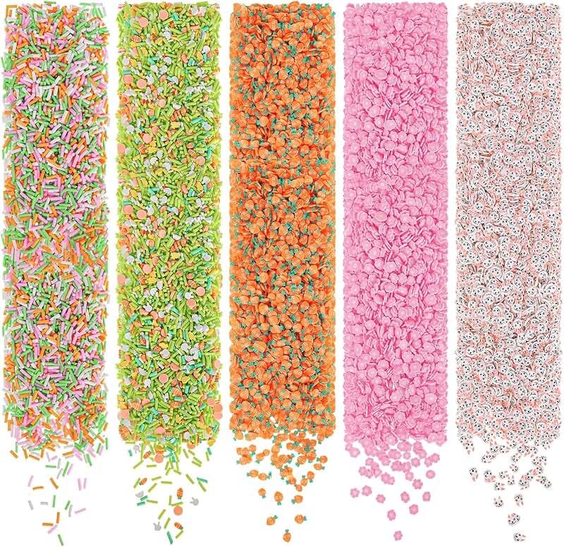 250g Easter Fake Chocolate Candy Sprinkles for Crafts