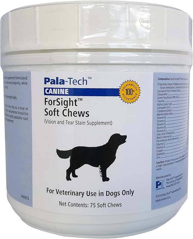 Canine Eye Support Soft Chews for Dogs