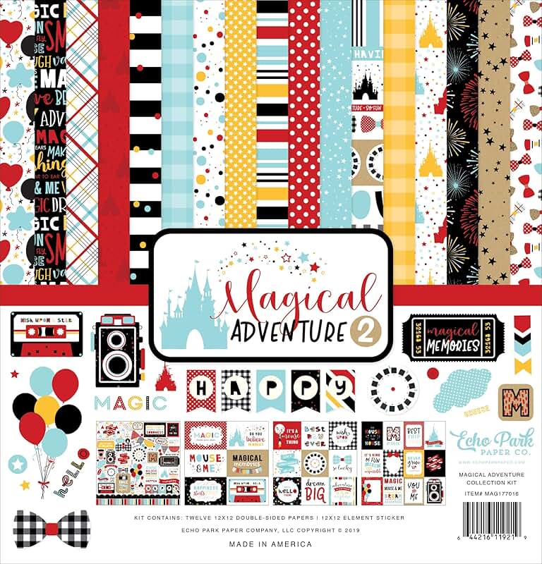 Magical Adventure 2 Collection Kit Paper