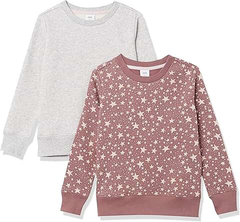 Girls' Fleece Crewneck Sweatshirt