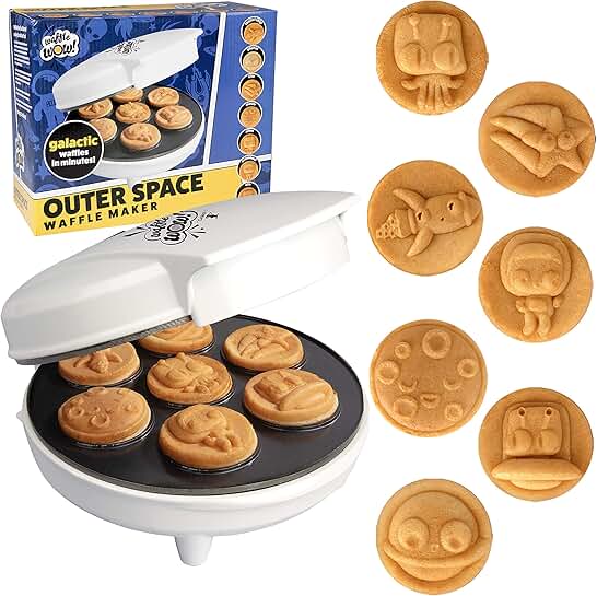 Kids' Space Waffle Maker for Fun Pancakes