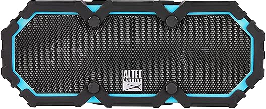Portable waterproof Bluetooth speaker with 10-hour playtime
