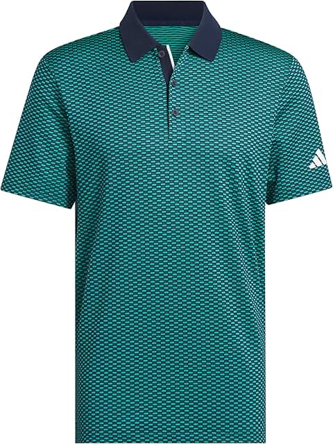 Men's Textured Polo Shirt
