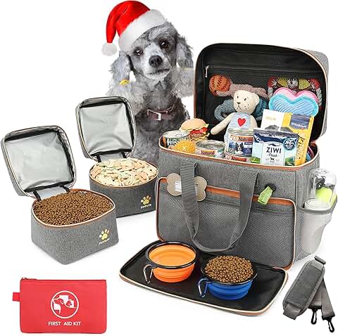 Dog Travel Bag for Trips and Overnight Stays