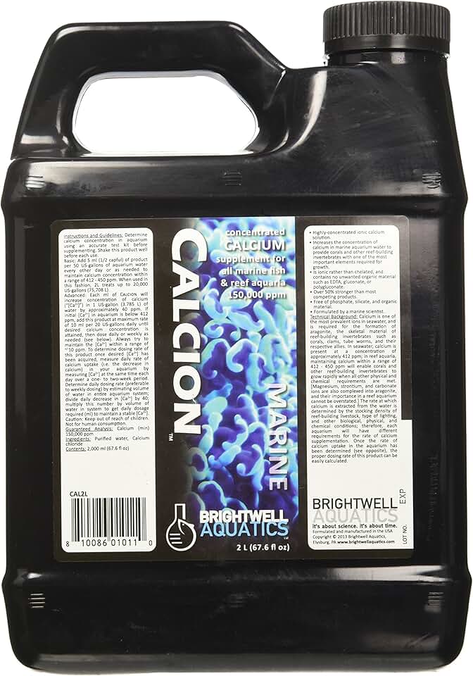 Brightwell Aquatics Calcion: Calcium Supplement for Reef Tanks