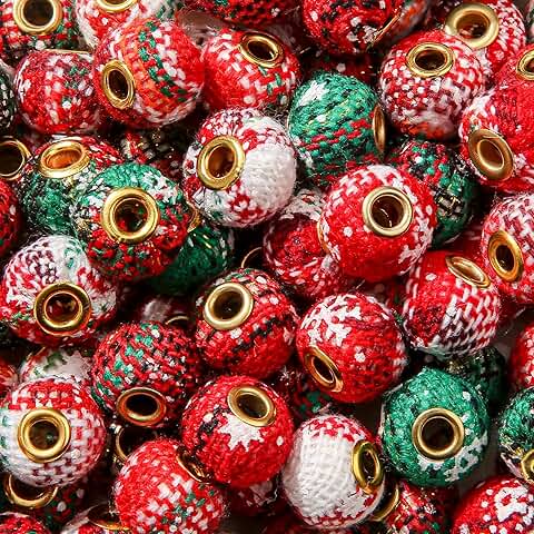 200pcs Fluffy Faux Fur Pompom Beads for DIY Jewelry and Crafts