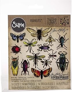 Entomology Die Set, 14 Pieces, Multicolor