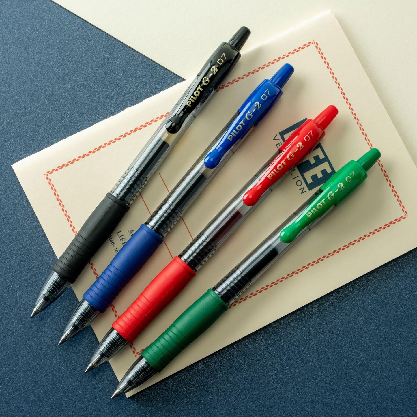 Set of 8 Fine Point Gel Pens in Assorted Colors