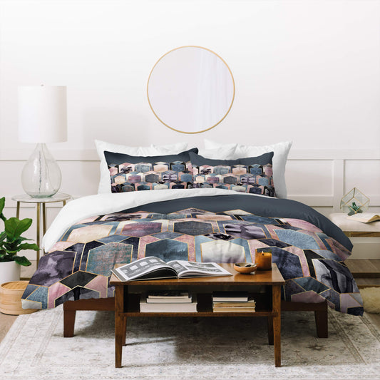 Gamer Comforter Set Twin Size Video Games Decor Gamepad Down Comforter, for Boys Teens Adult Women Player Gaming Soft Quilt Game Console Blue Purple Lightning Quilted Duvet Sci-Fi Style Duvet Insert
