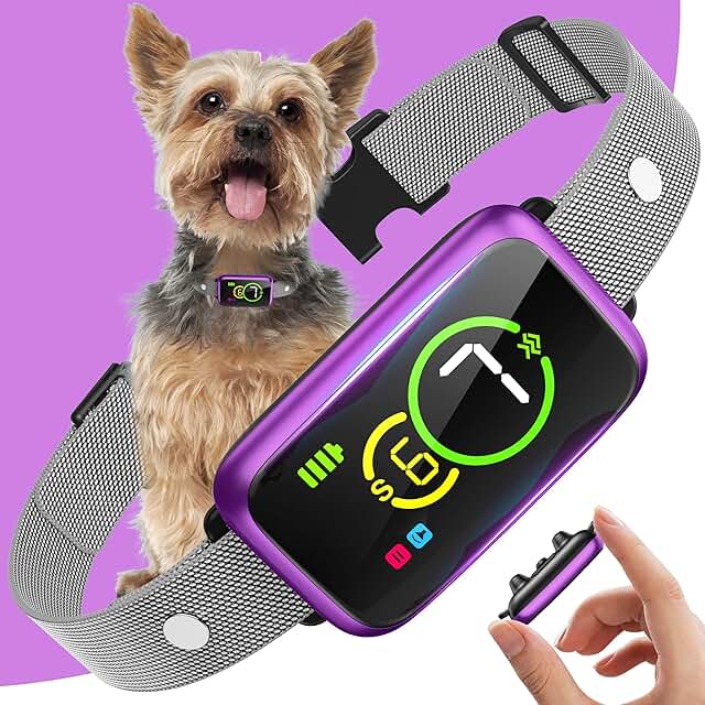 Smart Dog Bark Collar with Beep and Vibration