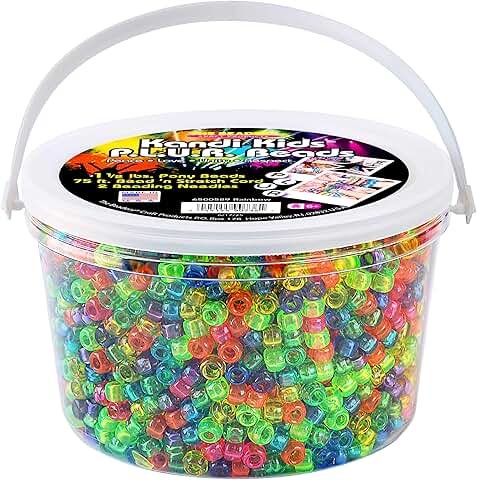 Rainbow Kandi Beads and Supplies Set