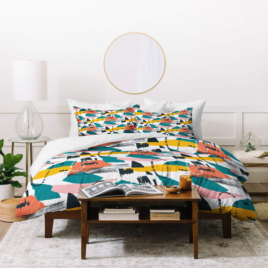 Studio Maluda Sailing Collage Pillowcase(s) Comforter Set with Pillow Sham(s), Twin/XL