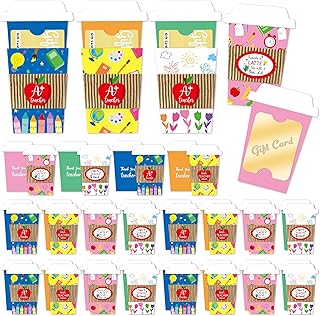 Teacher Appreciation Coffee Gift Card Holders