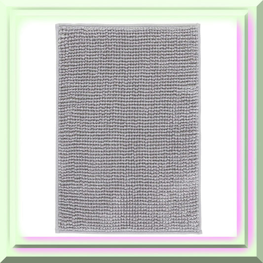 TOFTBO Bath Mat Gray White Melange