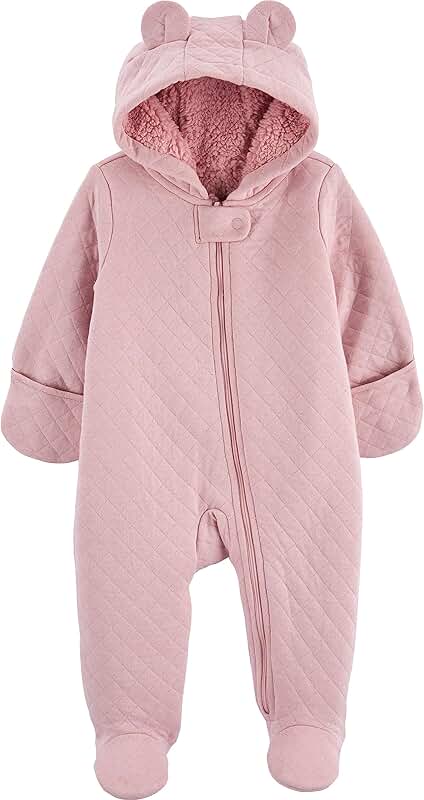 Kid's Ivory Bear Pram Outerwear