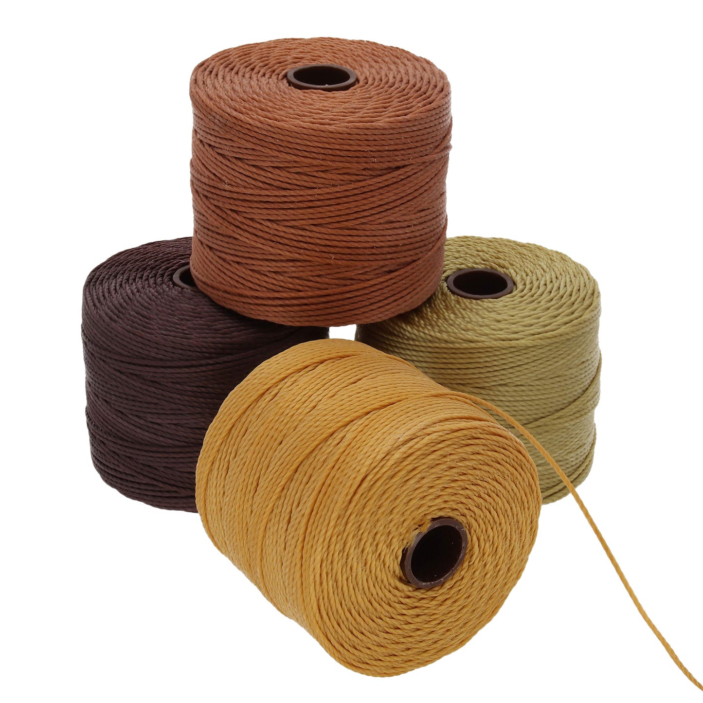 Colorful beading cord set for jewelry making and repairs