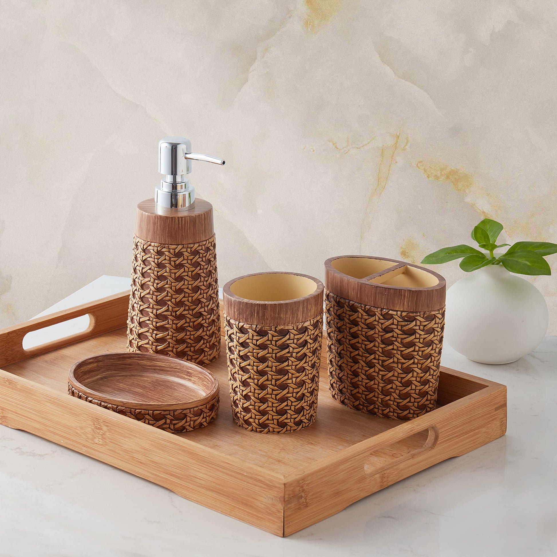 Bathroom Accessories Sets Unique s Modern Clic Contemporary Decorative Beautiful Designs Bath Shower Tub Dcor, 4 Piece, Monaco