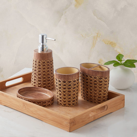 Bathroom Accessories Sets Unique s Modern Clic Contemporary Decorative Beautiful Designs Bath Shower Tub Dcor, 4 Piece, Monaco
