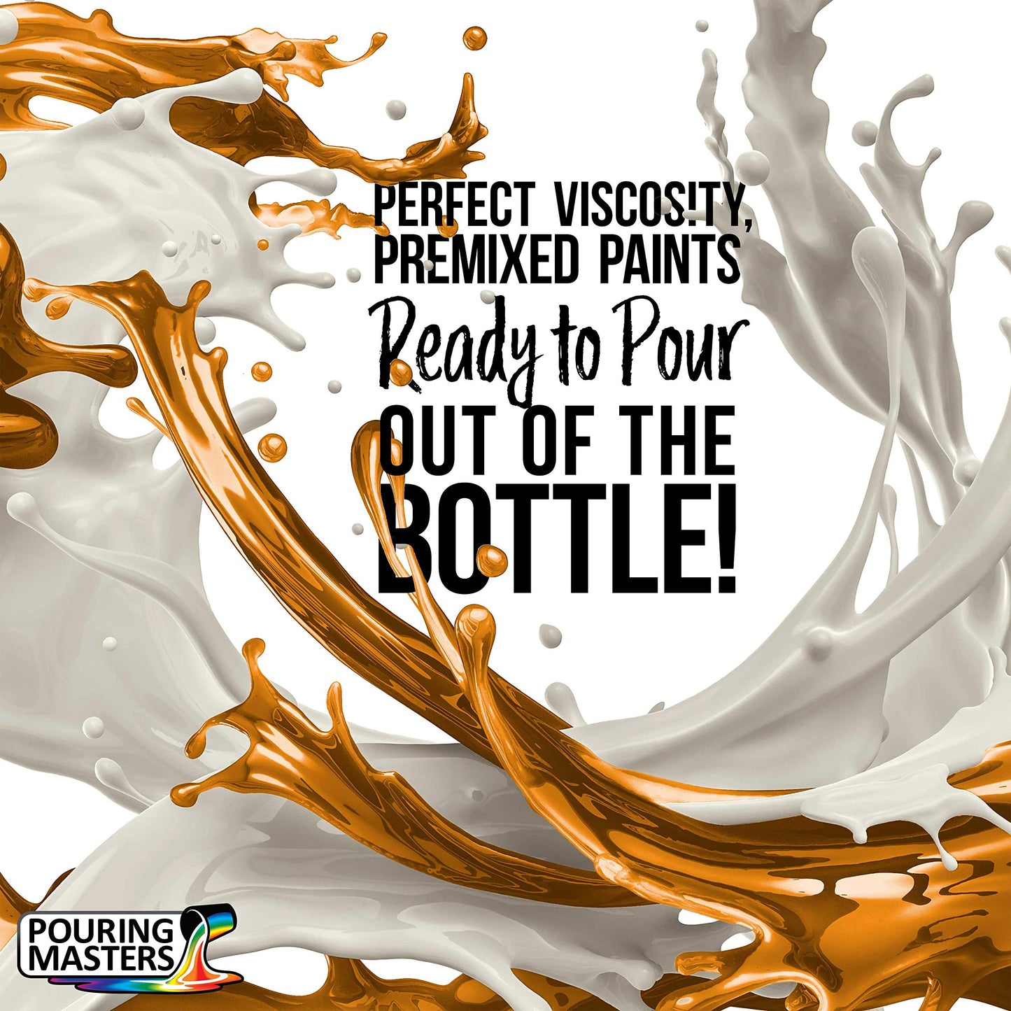 Pouring Masters 18 Color Acrylic Pouring Paint Set 2oz