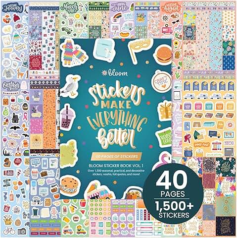 Mega Planner Sticker Pack with 1500+ Stickers