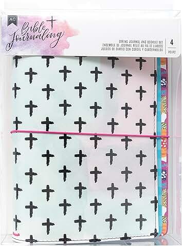 Bible Journal Set with Cross and String Booklets