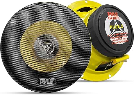 Two-Way Car Speaker System, 6.5 Inch, 240W, Pair