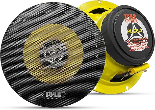 Two-Way Car Speaker System, 6.5 Inch, 240W, Pair