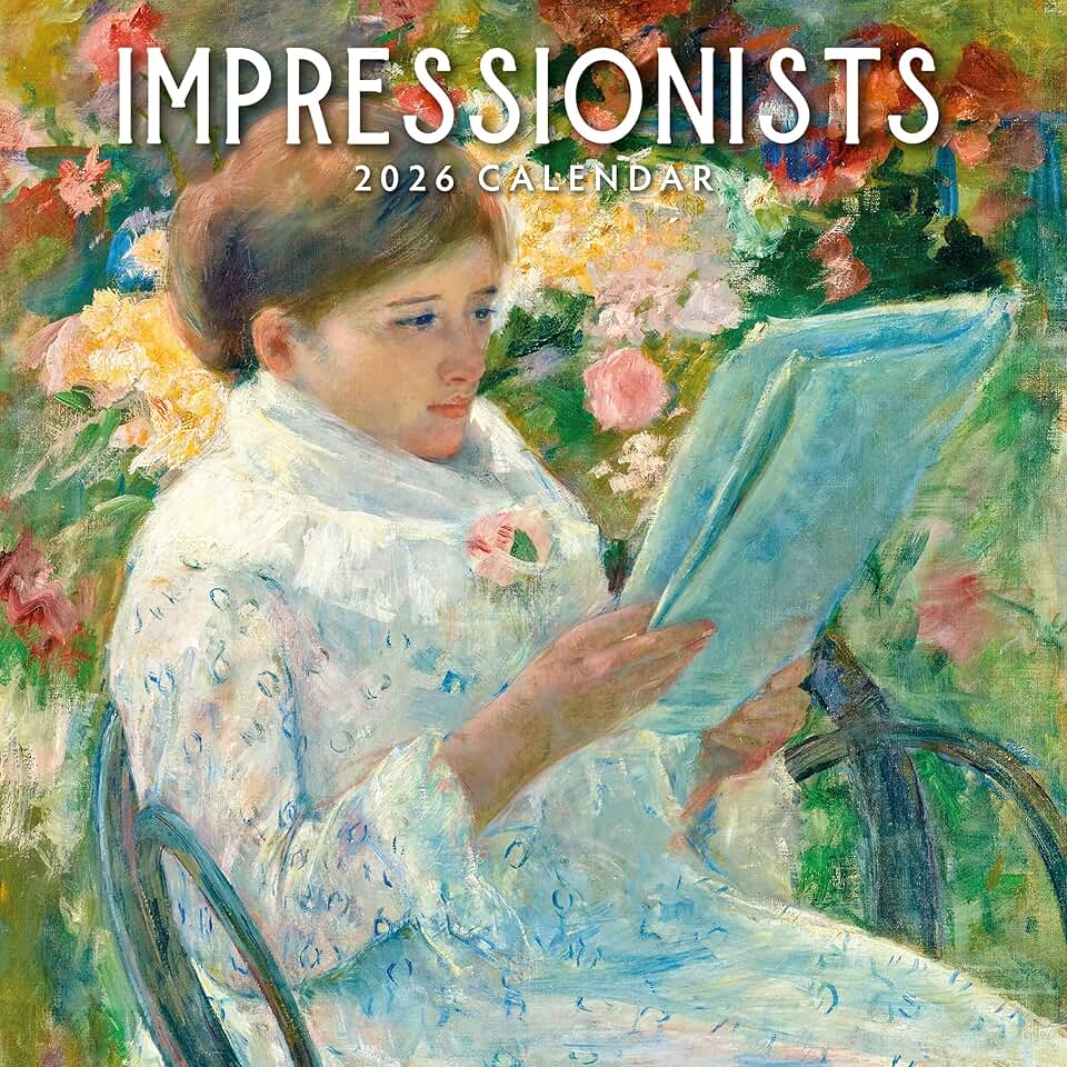 Impressionists Monthly Wall Calendar for 2026