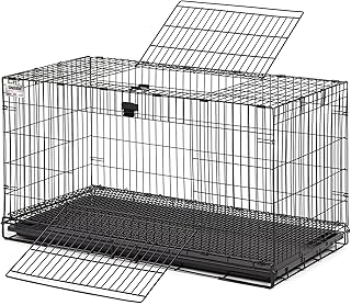 Medium Rabbit Cage with Removable Tray and Doors