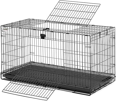 Medium Rabbit Cage with Removable Tray and Doors