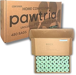 Certified Eco-Friendly Dog Poop Bags, 480 Pack