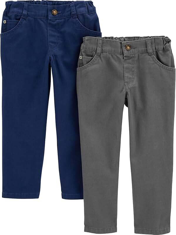 Baby Boys Twill Pants Pack