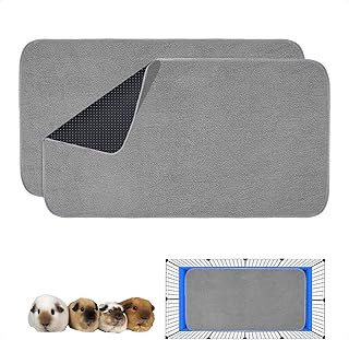 Washable Guinea Pig Cage Liners, 2 Pack