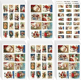 Christmas Decoupage Paper Pack with Vintage Images