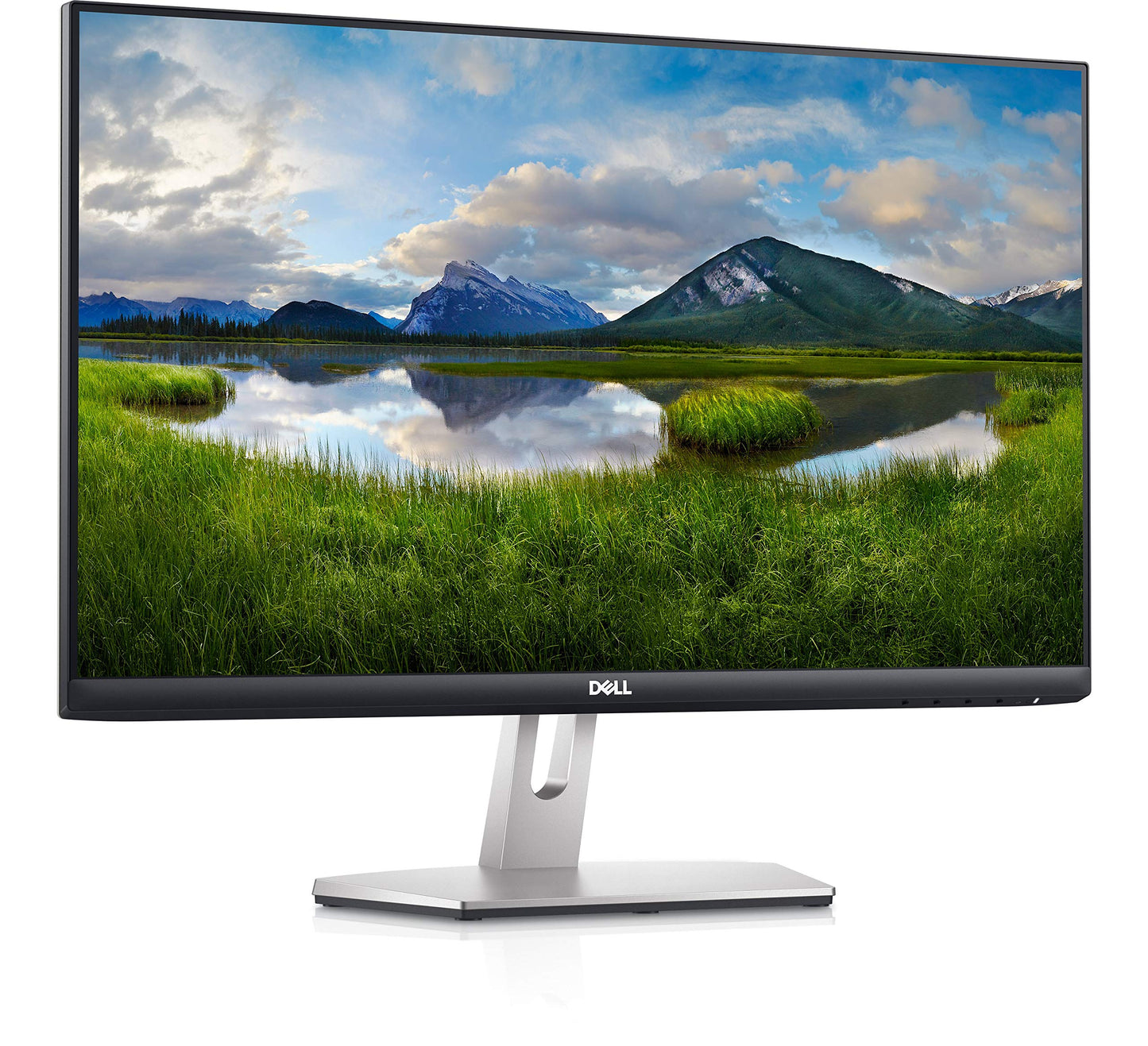 S2421HN 24 Inch Full HD 1080p (1920 x 1080) 75Hz IPS Ultra-Thin Bezel Monitor 2 x HDMI Ports, Audio Line Out, Adaptive AMD FreeSync, Silver