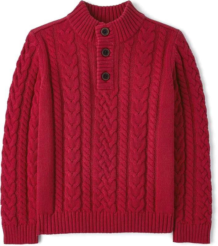 Baby Girls' and Toddler Cable Knit Sweater