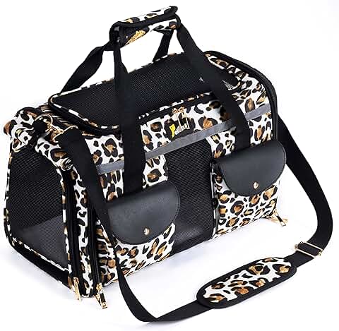 Soft-Sided Pet Carrier for Small Dogs and Cats
