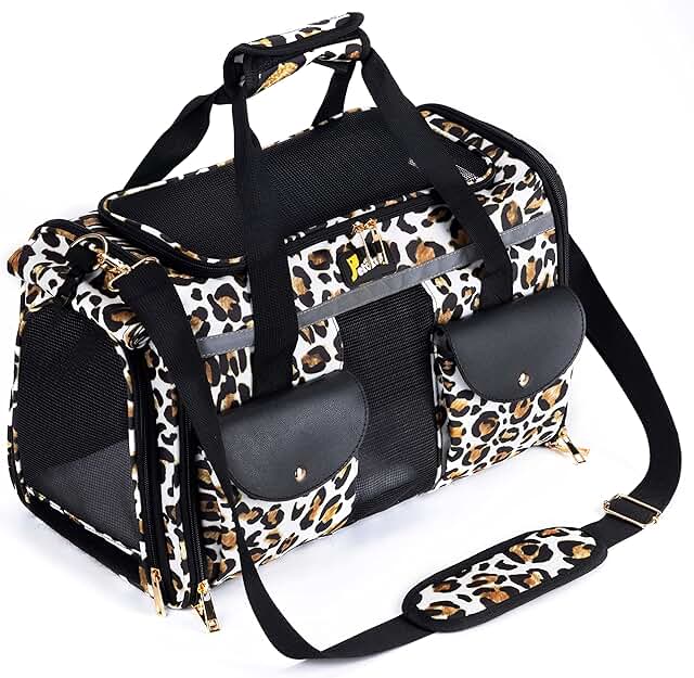Soft-Sided Pet Carrier for Small Dogs and Cats