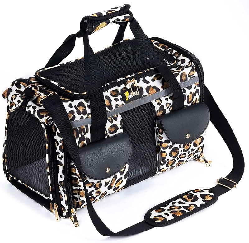 Soft-Sided Pet Carrier for Small Dogs and Cats