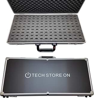 Aluminum USB Drive Organizer Case with Handle