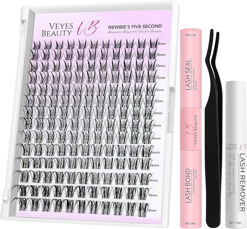 Lash Clusters Kit for DIY Eyelash Extensions