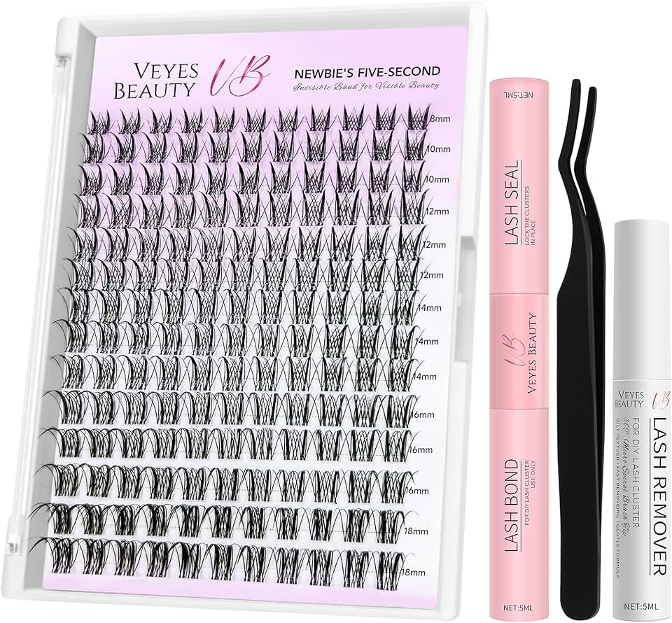 Lash Clusters Kit for DIY Eyelash Extensions