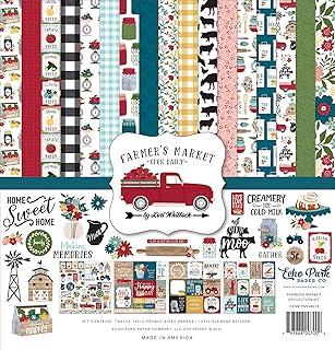 Farmer's Market Collection Kit Paper, 12x12 Inches