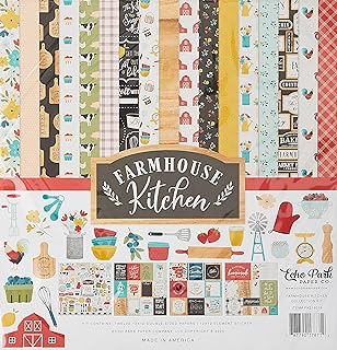 Farmhouse Kitchen Paper Collection, 12x12 inches